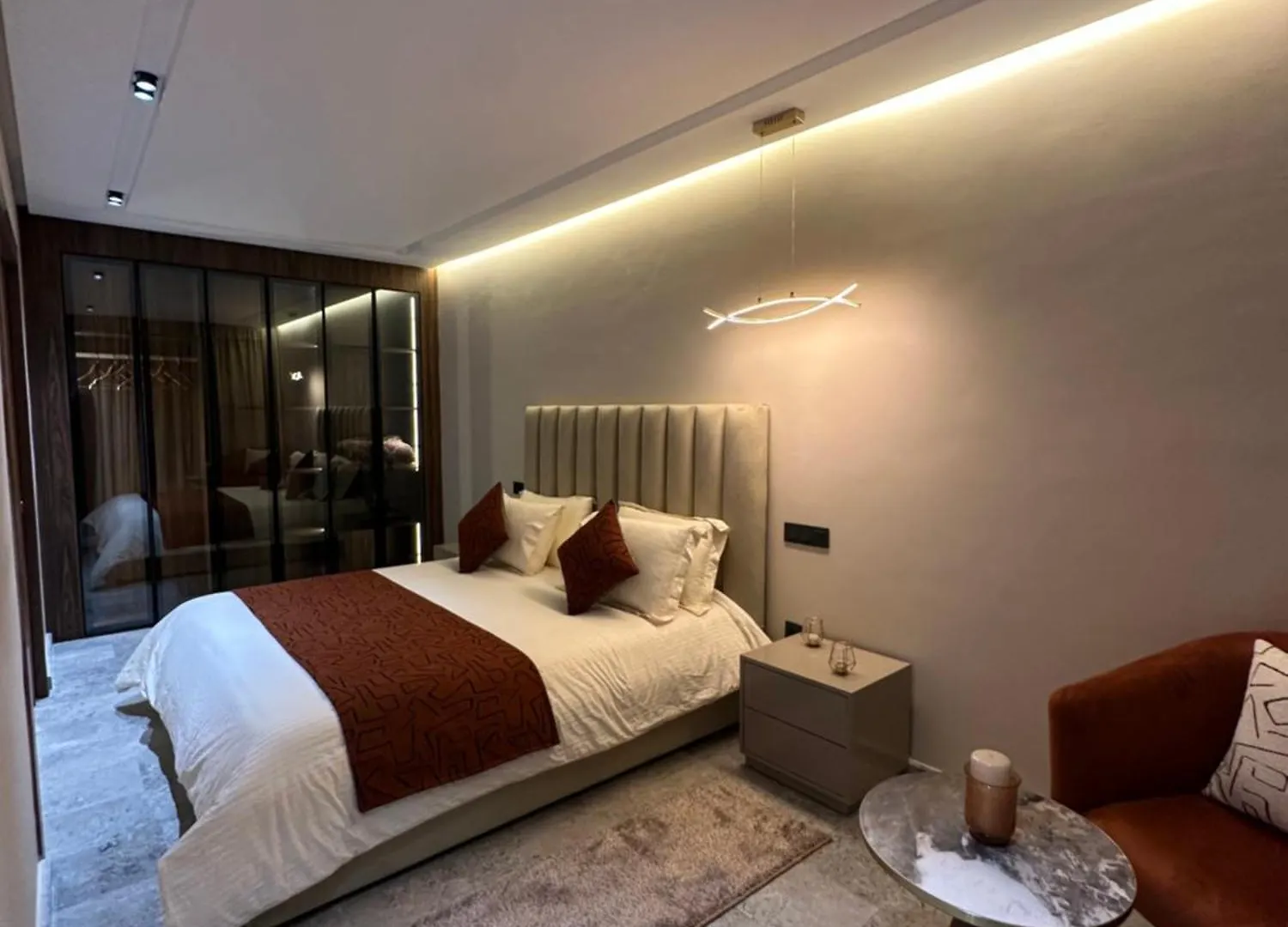 Deux Studios Luxueux A Palmiers Casablanca Morocco